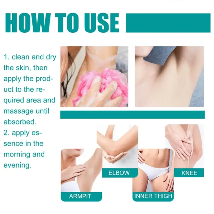 EELHOE Underarm Brightening Serum For Men And Women Underarm Whitening Serum - Image 3