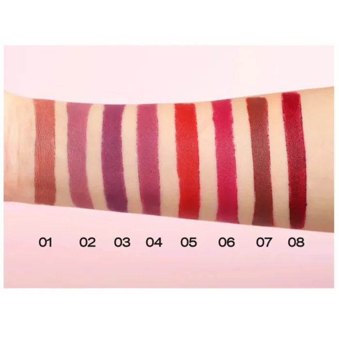 HANDAIYAN 8pcs lipstick set moisturizing brightening velvet matte lip stick set - Image 3