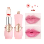 Emaymei Jelly Crystal Lipstick Flower Temperature Color Changing Lip Gloss Transparent Long Lasting Lipstick Moisturizer Makeup - Image 4