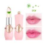 Emaymei Jelly Crystal Lipstick Flower Temperature Color Changing Lip Gloss Transparent Long Lasting Lipstick Moisturizer Makeup - Image 6