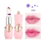 Emaymei Jelly Crystal Lipstick Flower Temperature Color Changing Lip Gloss Transparent Long Lasting Lipstick Moisturizer Makeup - Image 7