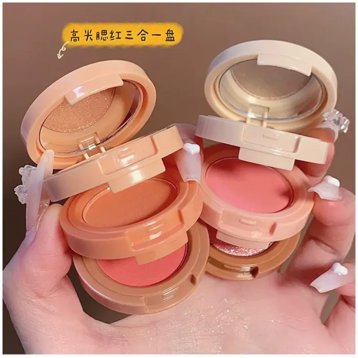 Miss Lara 3 in 1 Brush & Highlighter - Image 2