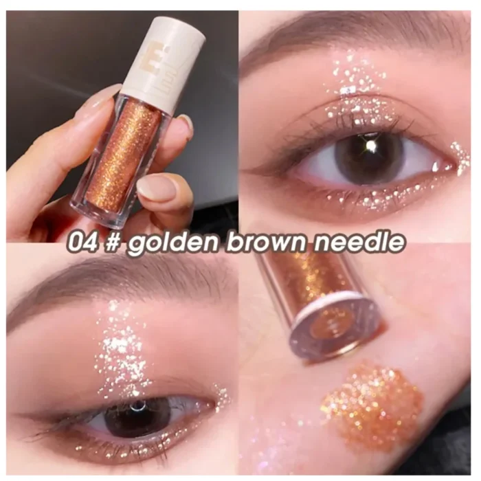 " SWEET MINT Liquid Eyeshadow,Highly Pigmented Waterproof Eye Shadow Shimmer - Shine Liquid" - Image 3