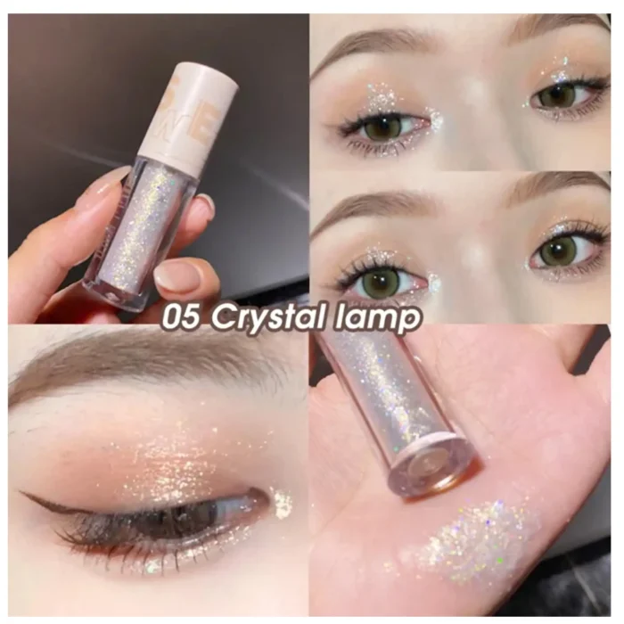 " SWEET MINT Liquid Eyeshadow,Highly Pigmented Waterproof Eye Shadow Shimmer - Shine Liquid" - Image 2